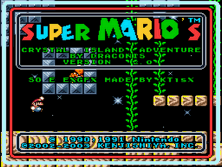 Super Mario's Crystal Island Adventure 3.1